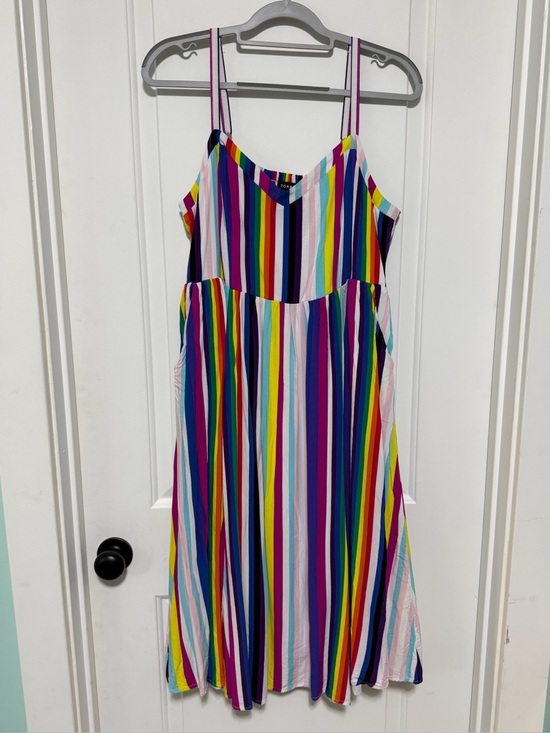 torrid Dresses & Skirts - torrid Rainbow Stripe Sundress